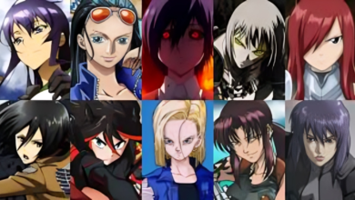 Badass Female Anime Characters