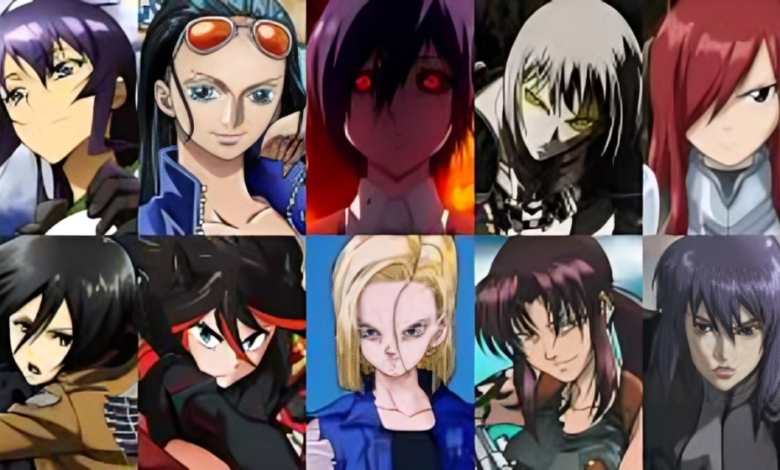 Badass Female Anime Characters