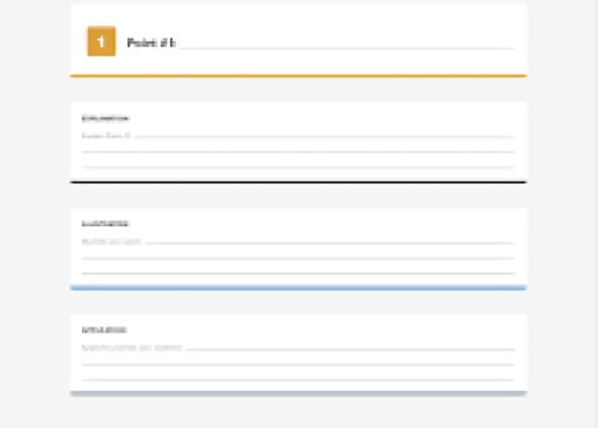 Sermon Outline Template