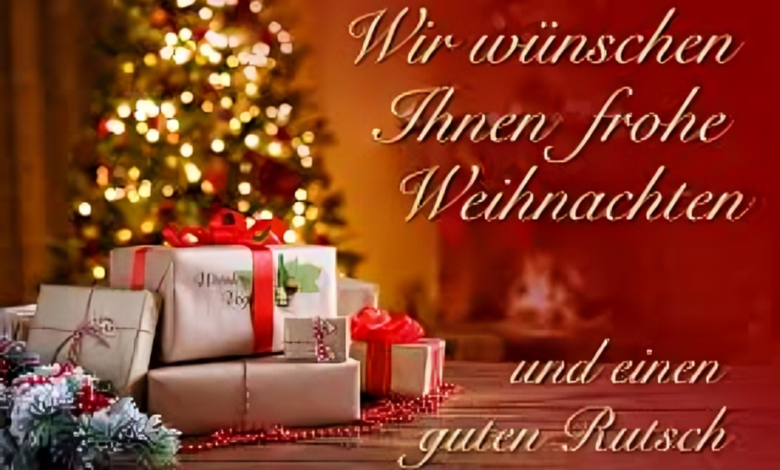 Frohe Weihnachten