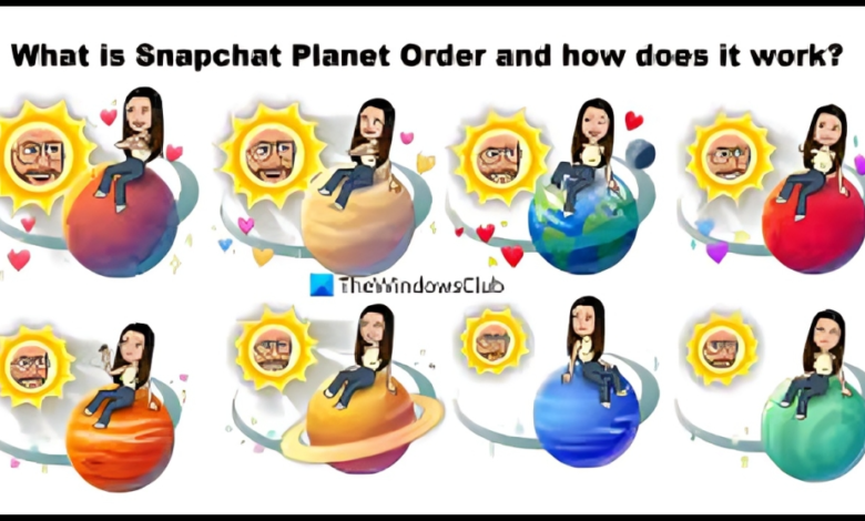 Snapchat Planets