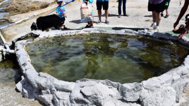 hilltop hot springs